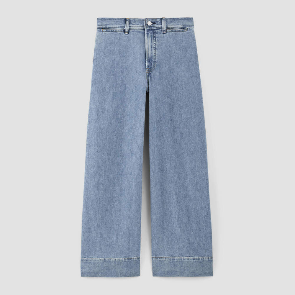 Everlane Women's Mariner Cropped Jean in Shallow Beach, Size 29, Denim